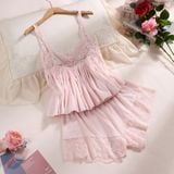  Ivory Charm B9133 - Bộ 2 dây đũi mềm viền ren 