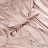  Choàng lụa phối ren C2583 