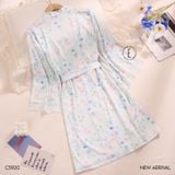  Choàng lụa hoa nhí C5920 