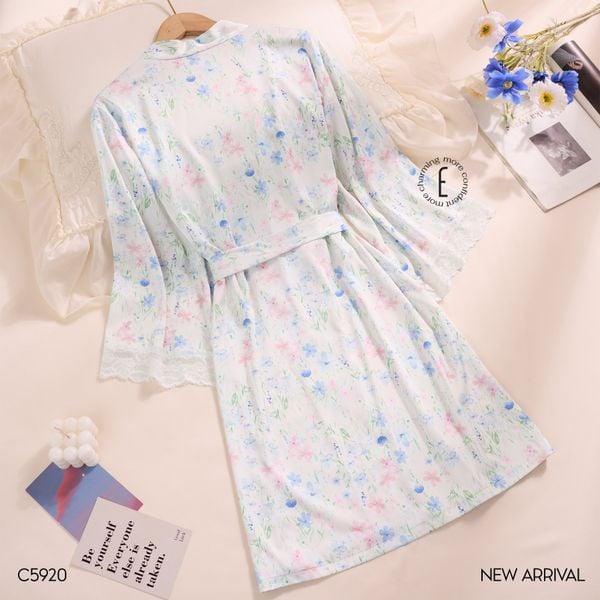  Choàng lụa hoa nhí C5920 