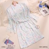  Choàng lụa hoa nhí C5920 