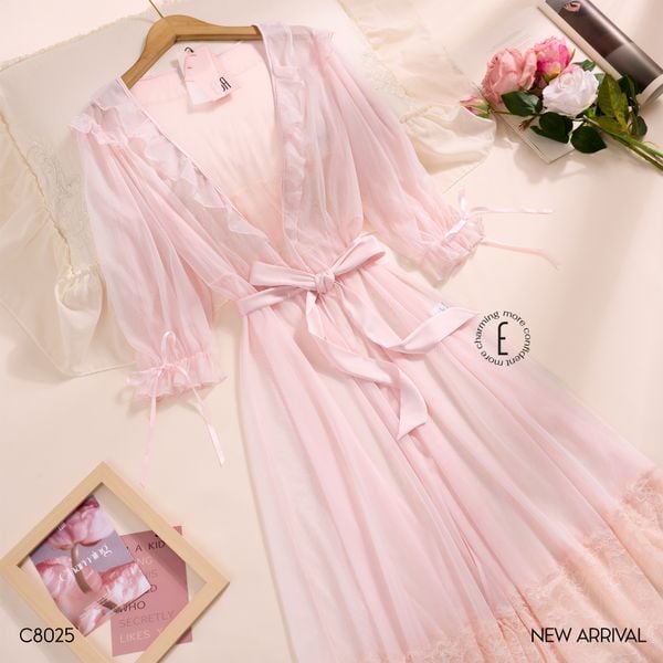  Choàng lưới dài C8025 