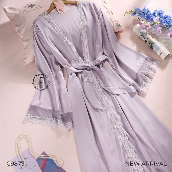  Choàng lụa dài C9877 