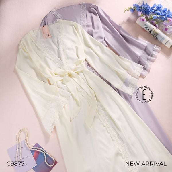 Choàng lụa dài C9877 