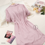  Váy lụa viền D1016 