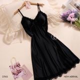  Váy lụa phối ren đệm ngực mỏng D1145 