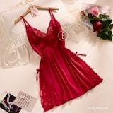  Váy lụa phối ren mềm D1146 