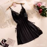  Váy lụa phối ren mềm D1146 