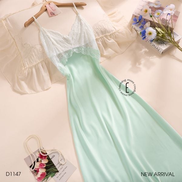  Váy lụa dài D1147 