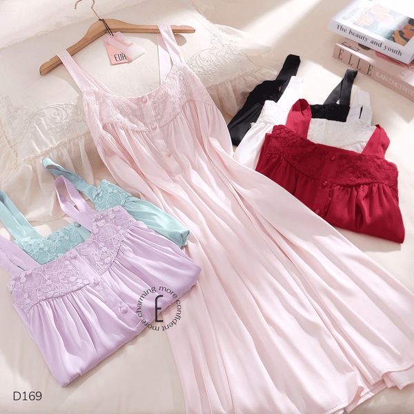  Váy ngực ren hoa D169 