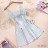  Váy lụạ bi D2256 