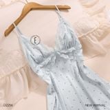  Váy lụạ bi D2256 