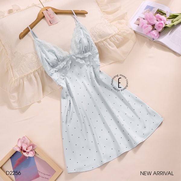  Váy lụạ bi D2256 