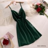  Váy lụa satin D2347 (D6) 
