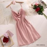  Váy lụa satin D2347 (D6) 