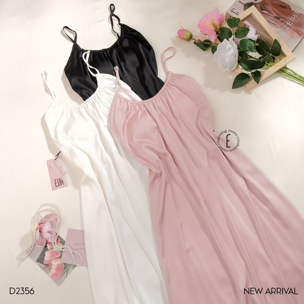  Váy lụa dài D2356 