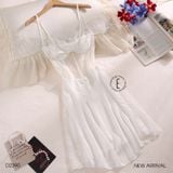  Váy lụa satin D2390 (D6) 