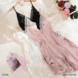  Váy 2 dây lụa D2538 