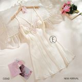  Váy 2 dây lụa D2542 