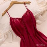  Váy 2 dây lụa D2554 