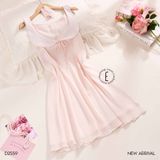  Sweetie Dress D2559 - Váy lụa xoè cổ sen 