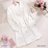  Váy lụa tay dài Silkelle D2575-3 