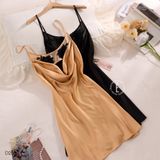  Empress Dress D2584 - Váy lụa lưới ngực thêu hoa 