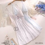  Váy lụa satin D2591 