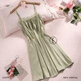 Váy lụa satin D2599 