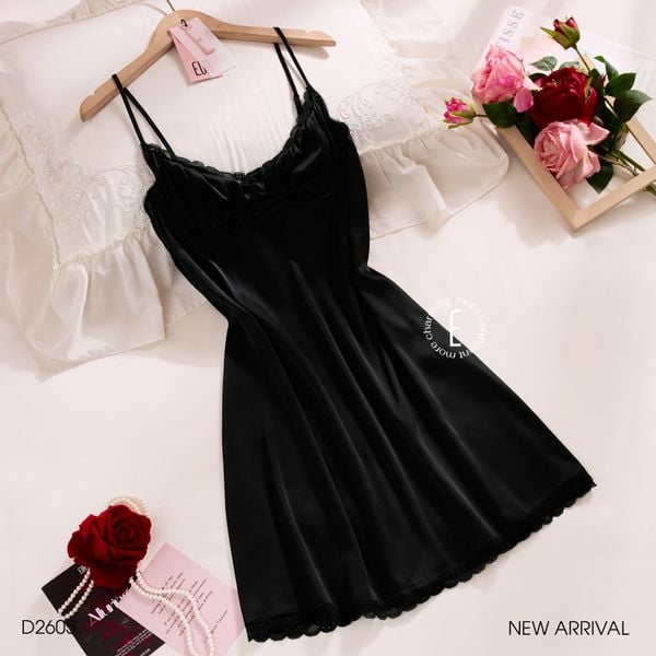  Váy lụạ satin D95 - 2605 