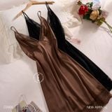  Váy lụa phối ren D2606 