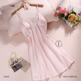  VÁY LỤA SATIN MẶC NHÀ Allure D2615 