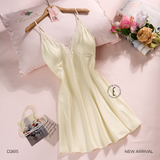  VÁY LỤA SATIN MẶC NHÀ Allure D2615 