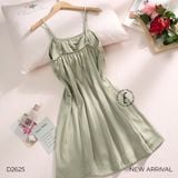  VÁY LỤA NGỦ 2 DÂY MẶC NHÀ D2625 