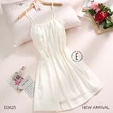  VÁY LỤA NGỦ 2 DÂY MẶC NHÀ D2625 