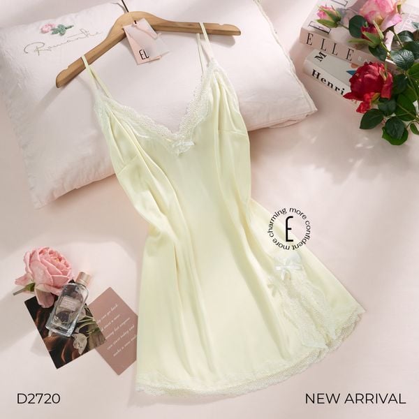  VÁY NGỦ LỤA SATIN MỀM D2720 