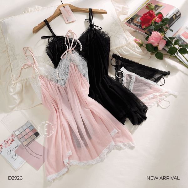  VÁY NGỦ LƯỚI MỀM MỊN D2926 