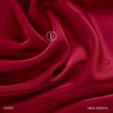  Váy lụa nơ đỏ D2953 