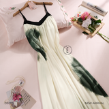  Váy lụa dài D3037 ( D81) 