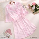  Mielle Dress - Váy sơ mi lụa D3236-3 