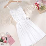  Váy lụa ( viền lưới hoa) D326 