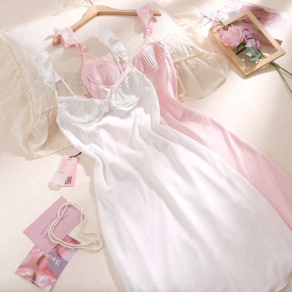  Váy lụa 2 dây D3620 