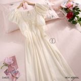  Jolie Dress - Váy lụa tiểu thư D4820 