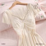  Mystique Dress - Váy tiểu thư phối ren hoa D4822 