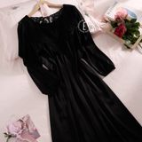  Graceful Dress - Váy tiểu thư tay dài D4824 