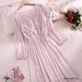  Graceful Dress - Váy tiểu thư tay dài D4824 