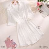  Lounge Dress - Váy sơ mi lụa D4825 