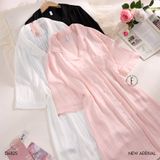  Lounge Dress - Váy sơ mi lụa D4825 