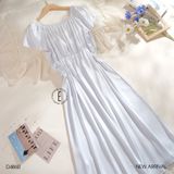  Váy lụa tiểu thư D4860 