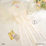  Váy lụa tiểu thư D4861 